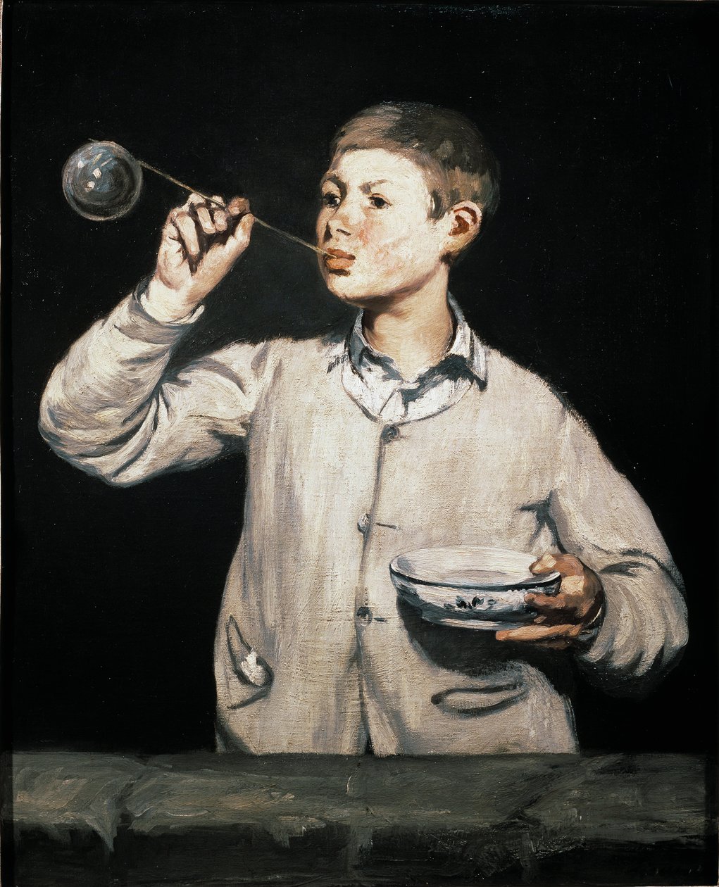 Såpebobler-maleri av Edouard Manet (1832-1883) 1867 Dim. 100x81 cm Sao Paulo, Museum of Art av Édouard Manet