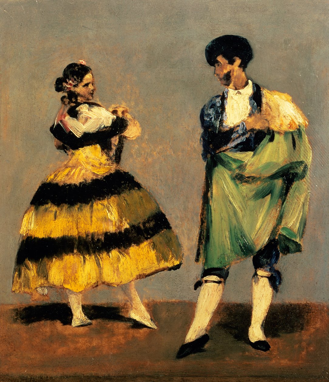 Spanske dansere, 1879 av Édouard Manet