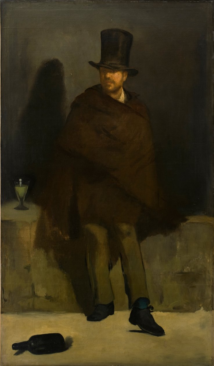 Absintdrikkeren, 1859 av Édouard Manet