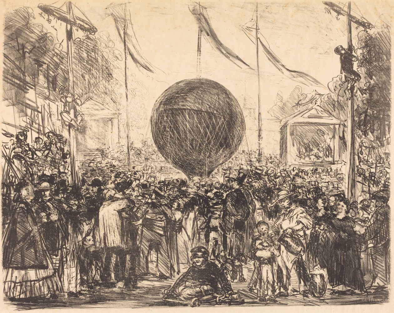 Ballongen av Édouard Manet
