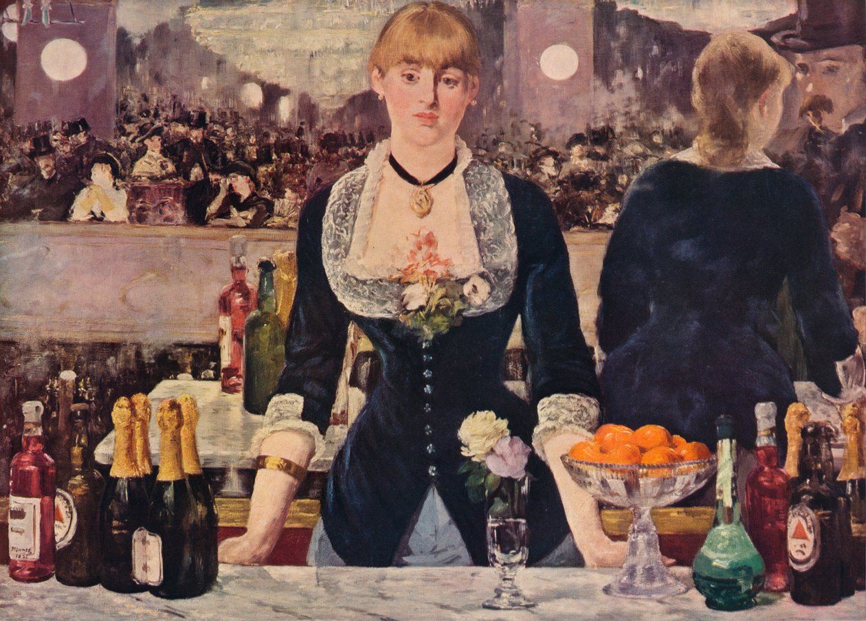 Baren på Folies-Bergere, 1882, 1938 av Édouard Manet
