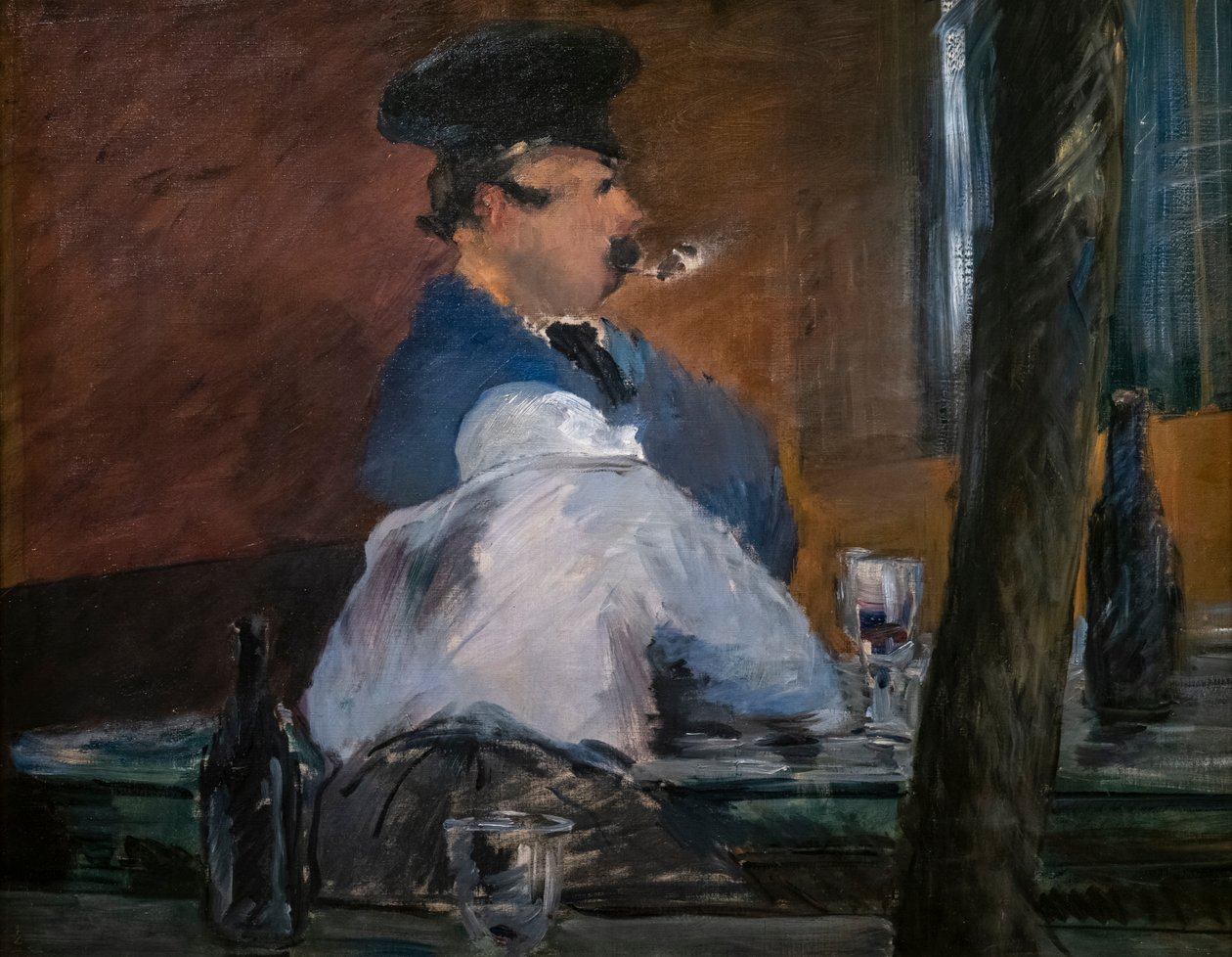 The Cork or Country Inn (La Guinguette) av Édouard Manet
