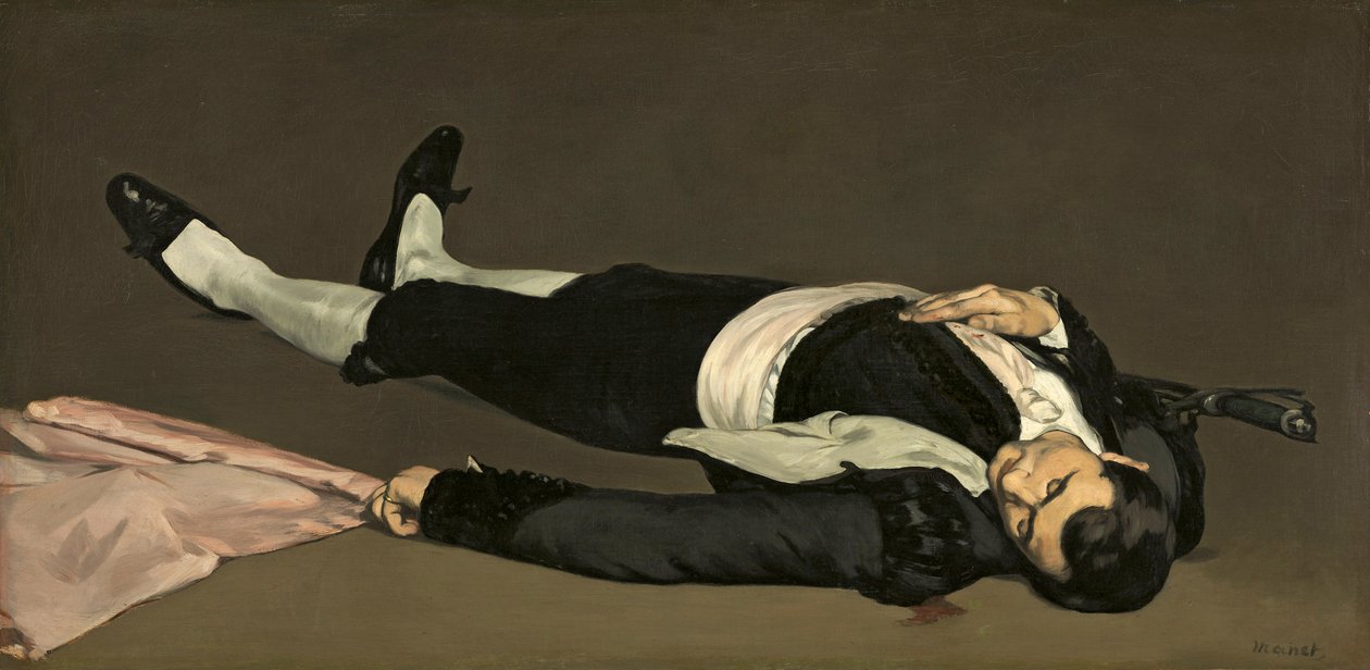 Den døde Toreador, ca. 1864 av Édouard Manet