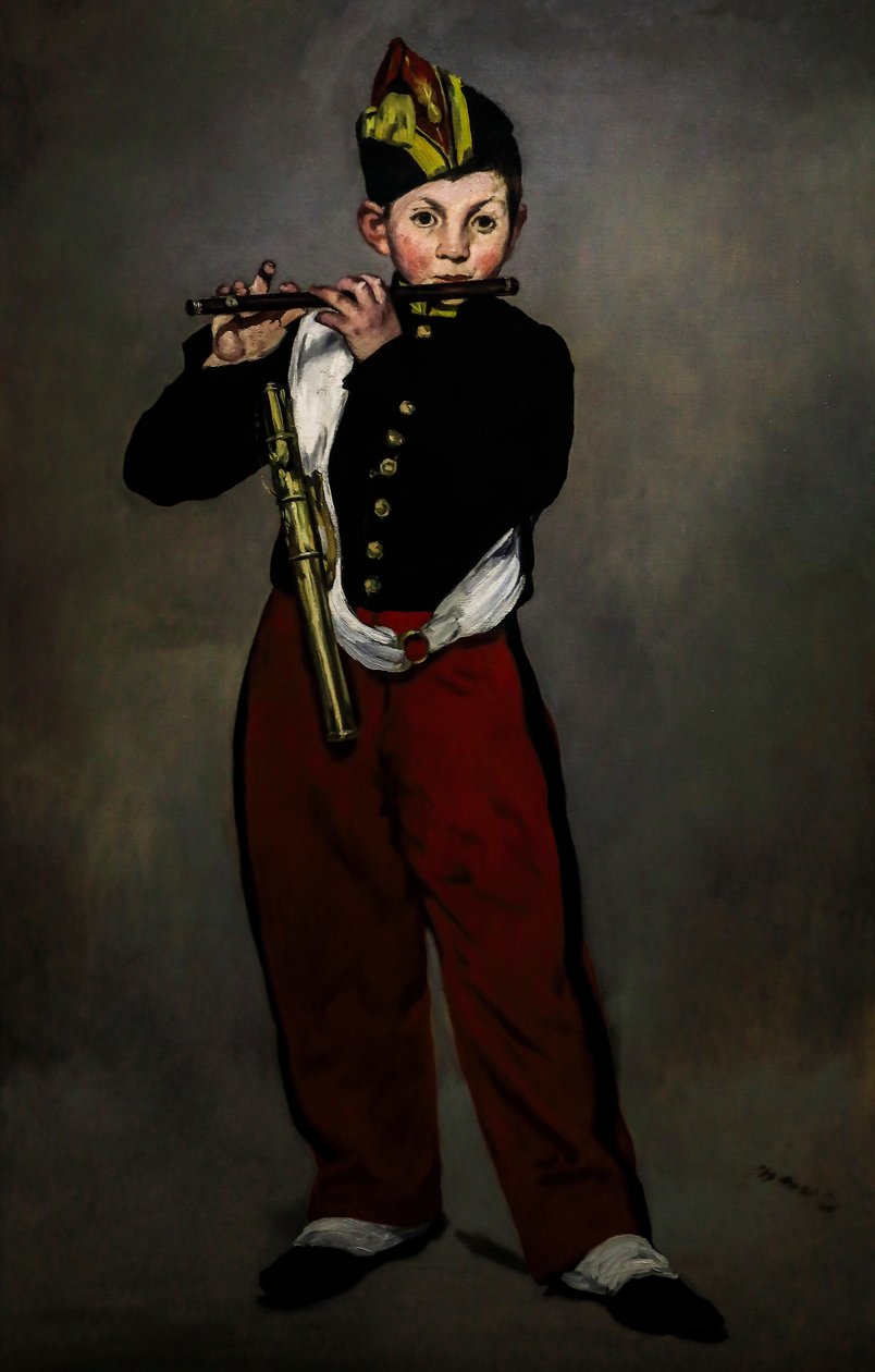 The Fife Player 1866 (Olje på lerret) av Édouard Manet
