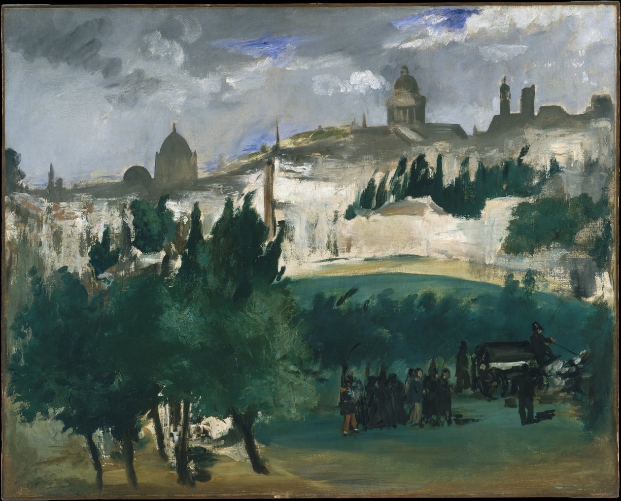 Begravelsen av Édouard Manet