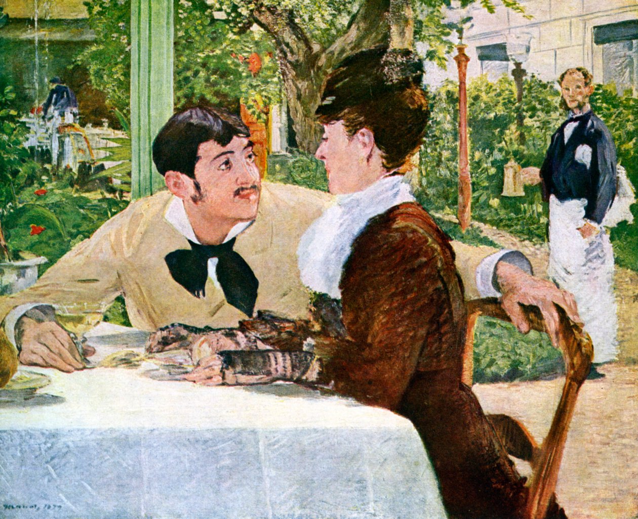 Hagen til Pere Lathuille, 1879 1938. av Édouard Manet