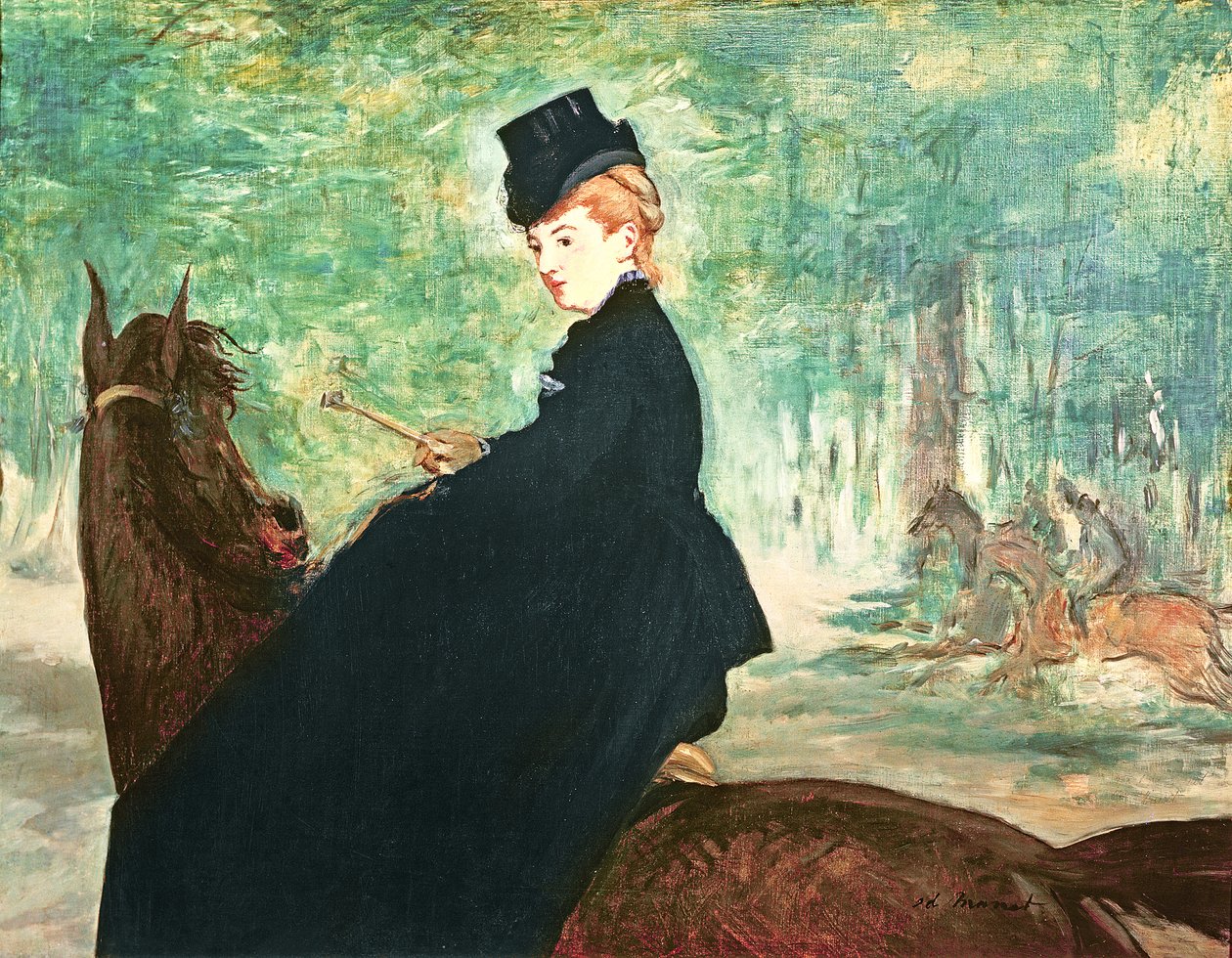 Rytteren, 1875 av Édouard Manet