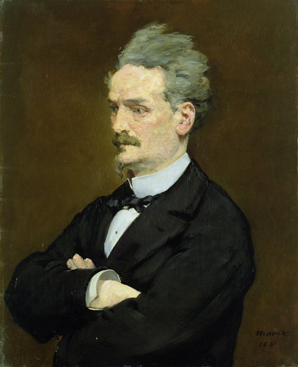 Journalisten Henri Rochefort (1830-1913), 1881 av Édouard Manet