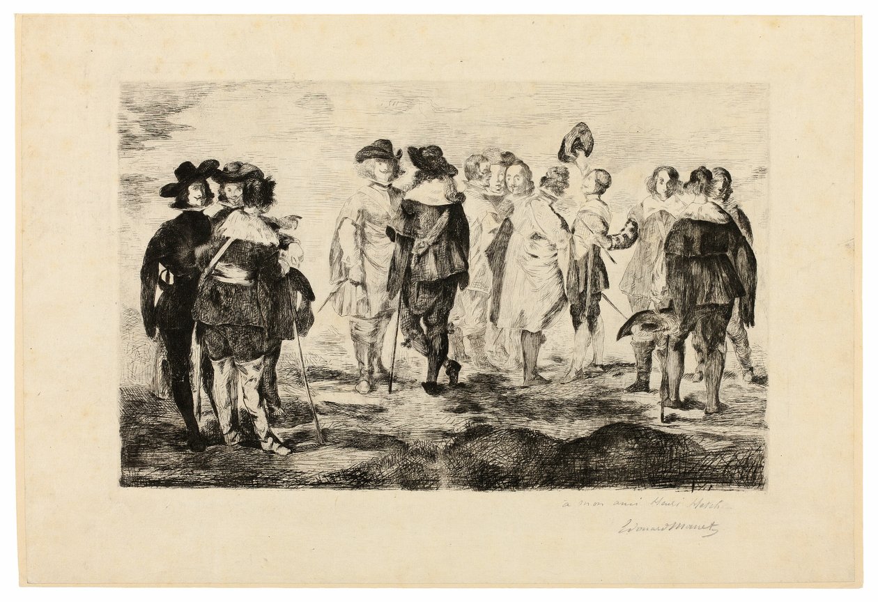 De små kavalerene av Édouard Manet