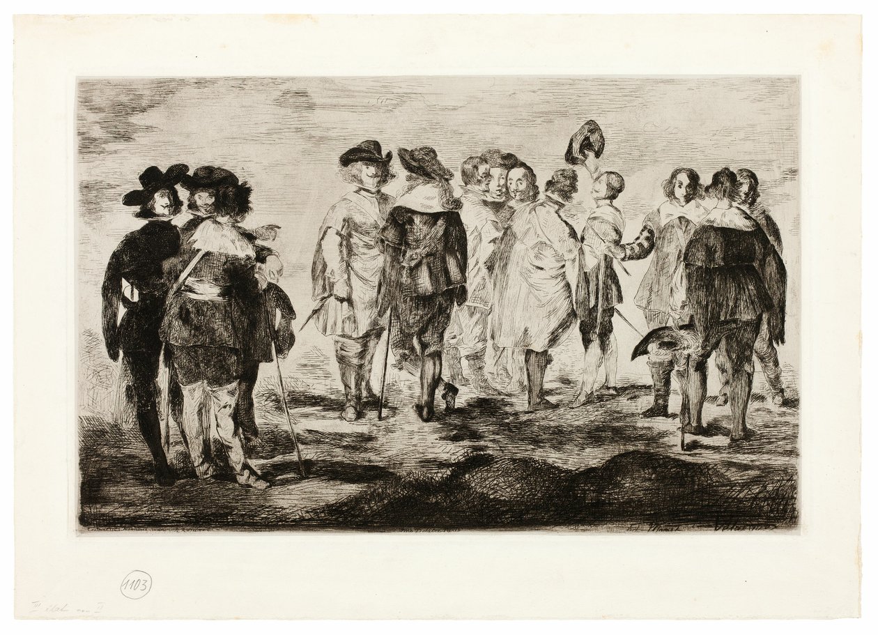 De små kavalerene av Édouard Manet