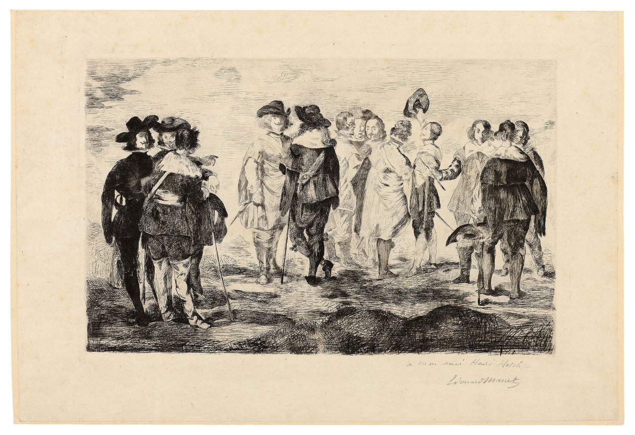 De små kavalerene av Édouard Manet