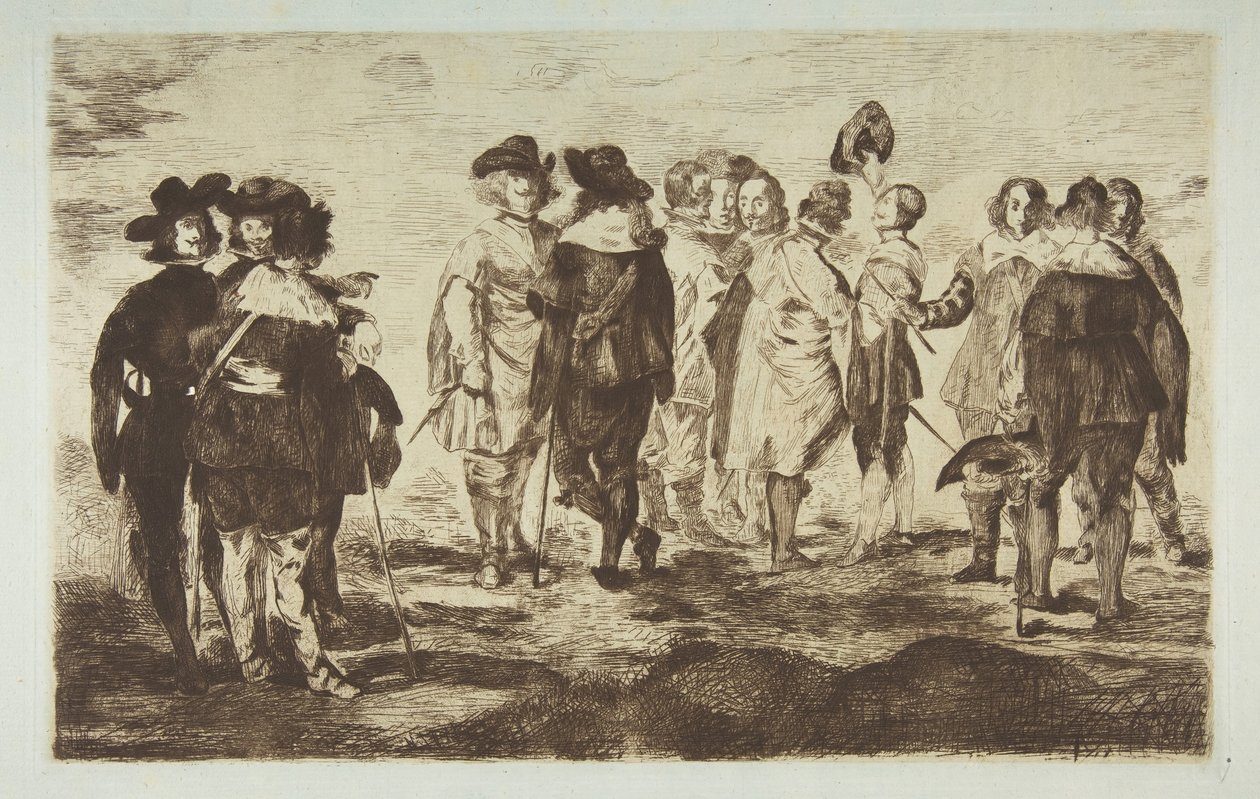 The Little Cavaliers, etter Velázquez, 1861-62. av Édouard Manet