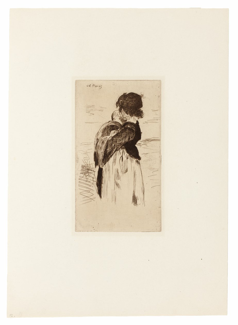 Den lille jenta av Édouard Manet