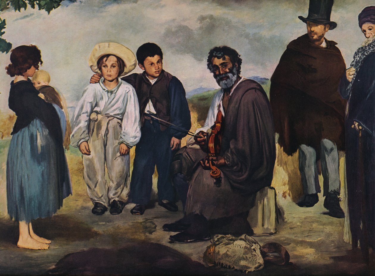 Den gamle musikeren, 1862 av Édouard Manet