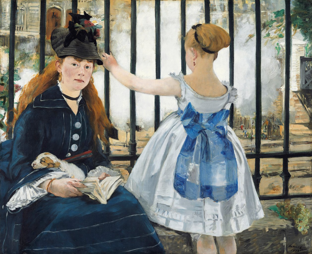 Jernbanen av Édouard Manet