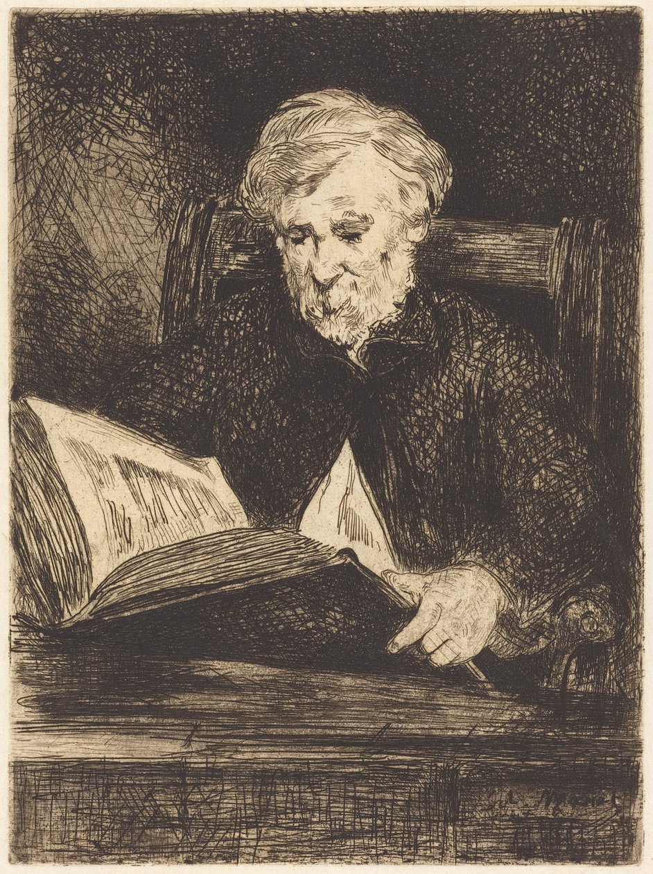 Leseren av Édouard Manet
