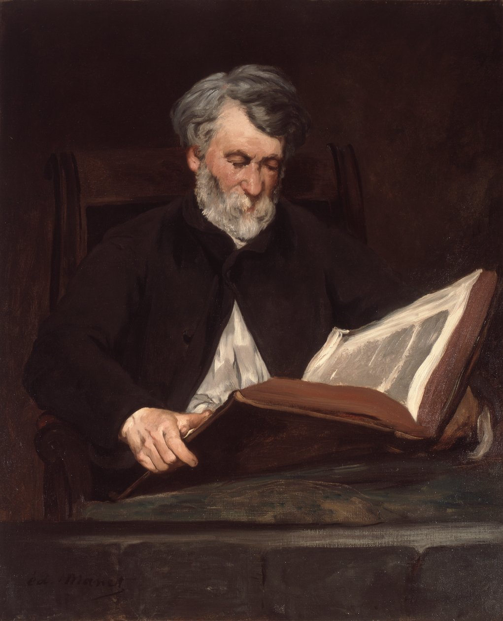 Leseren av Édouard Manet