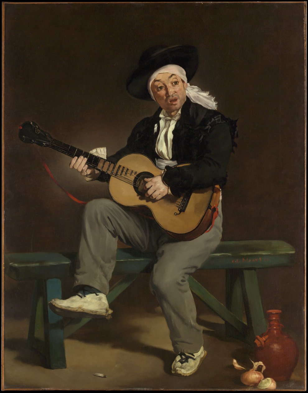 Den spanske sangerinnen av Édouard Manet