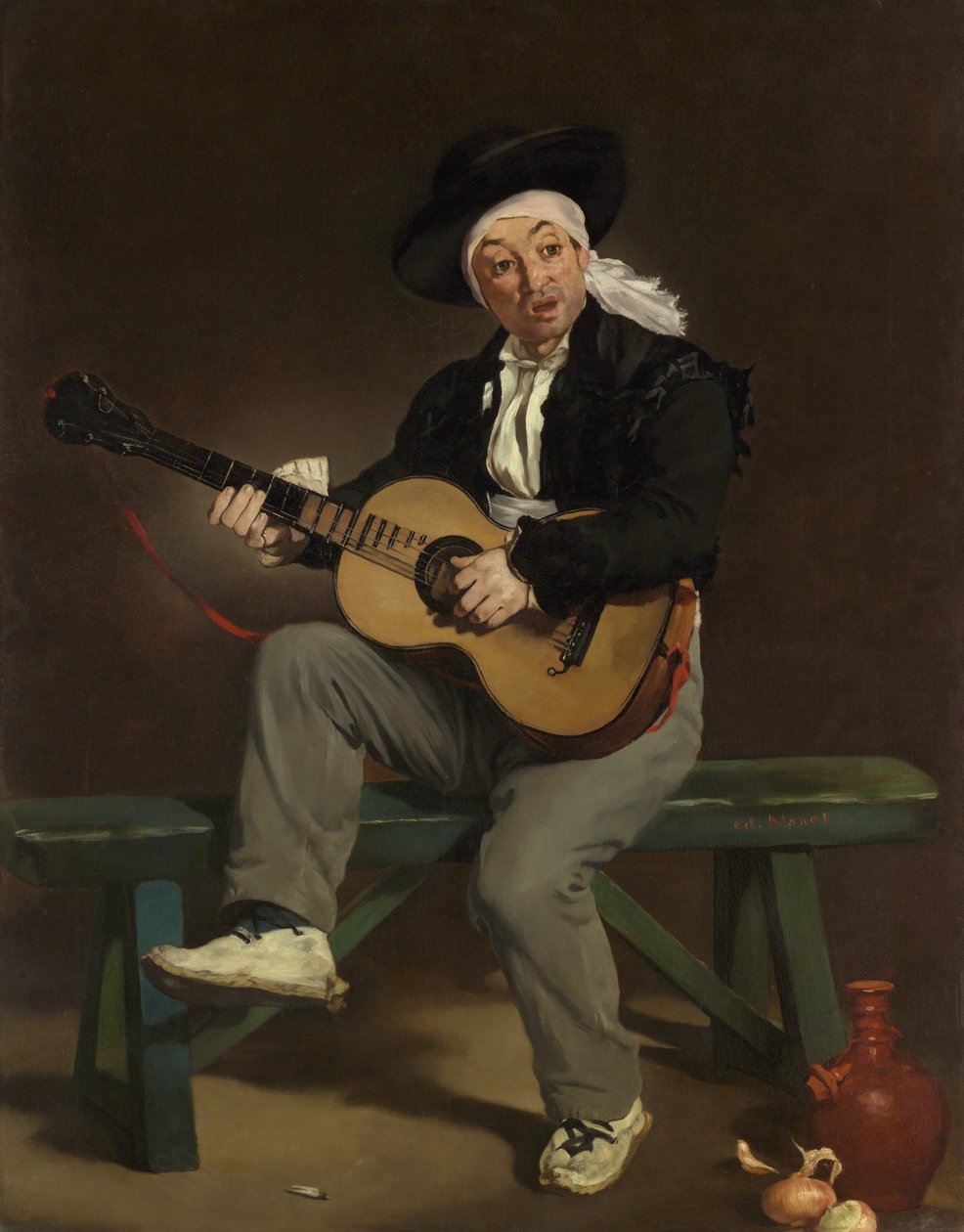 Den spanske sangeren av Édouard Manet