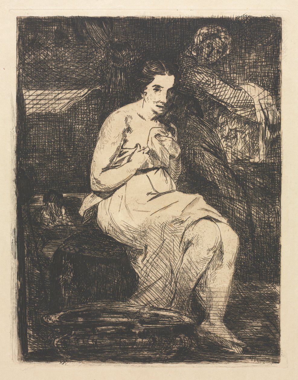 Toalettet av Édouard Manet