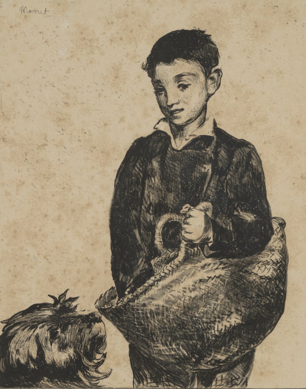 The Urchin (Le gamin) av Édouard Manet