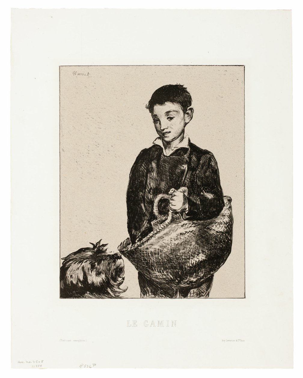 Urchin av Édouard Manet