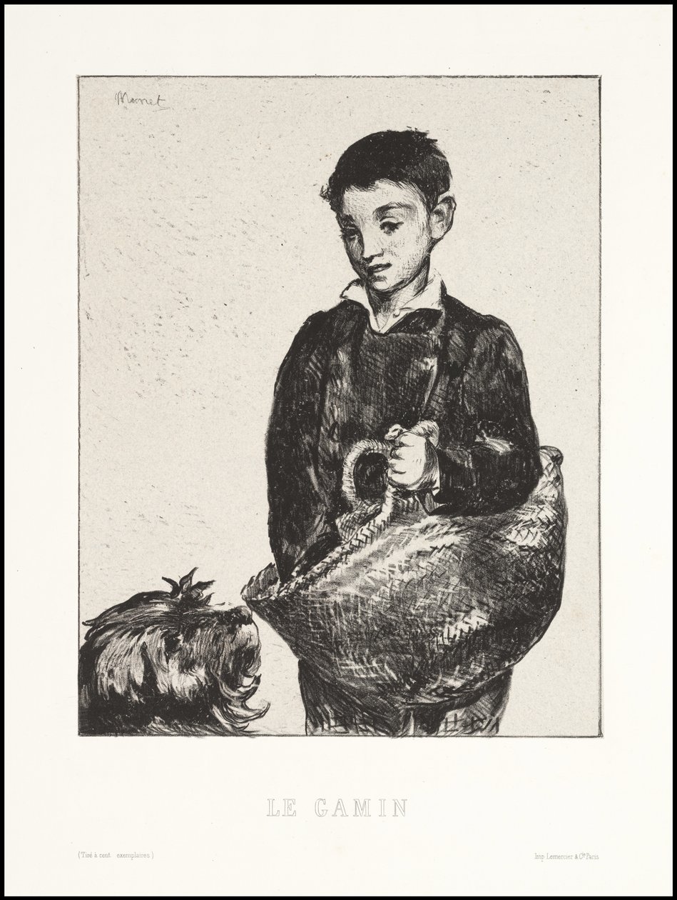 The Urchin, 1862 av Édouard Manet