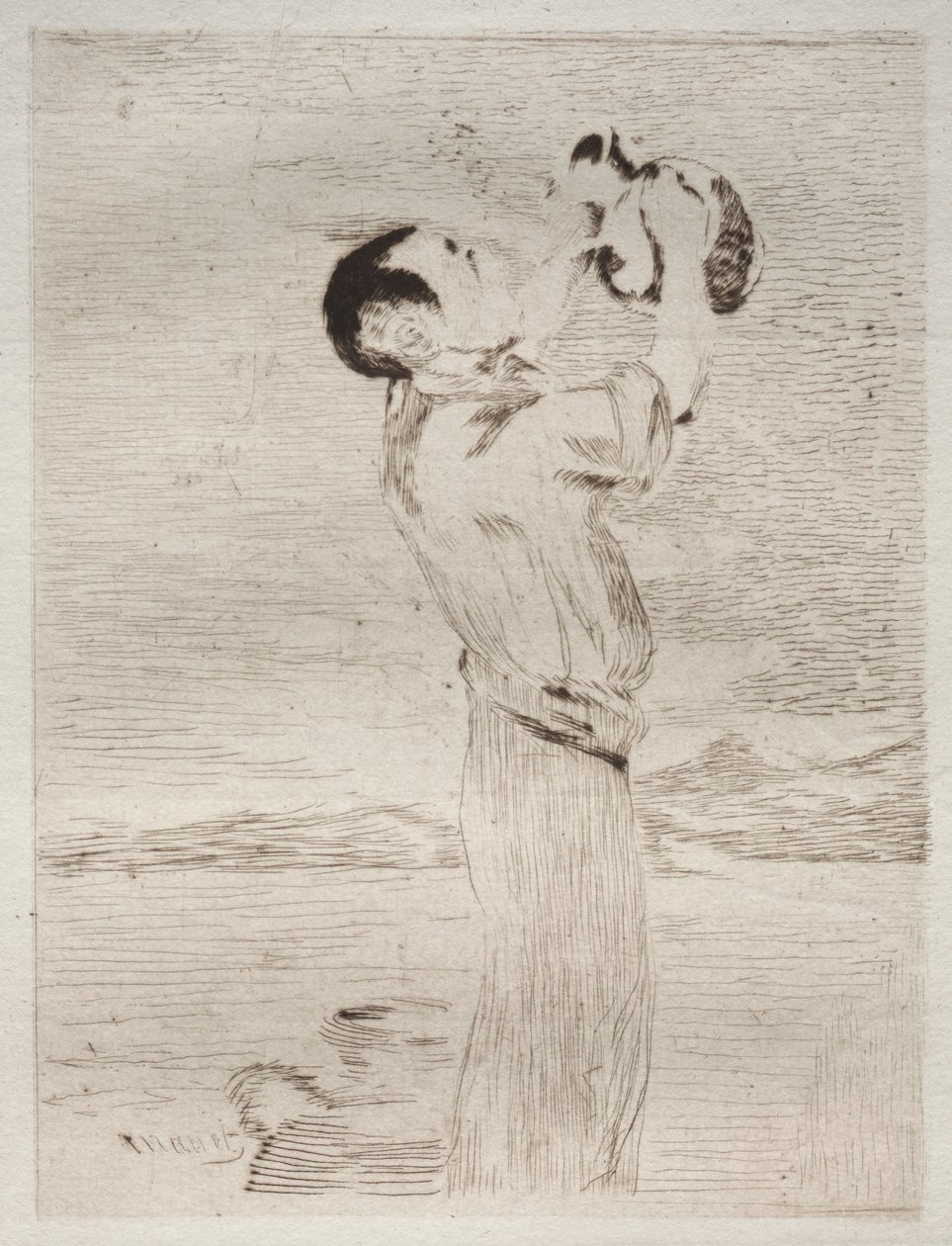 Vanndrikkeren av Édouard Manet