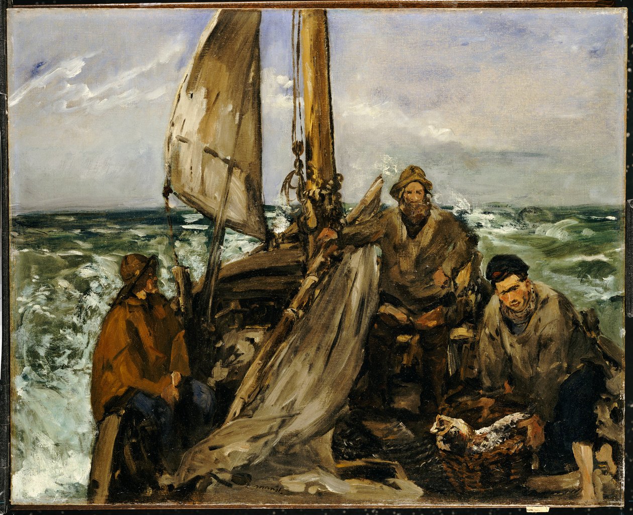 The Workers of the Sea, 1873 av Édouard Manet