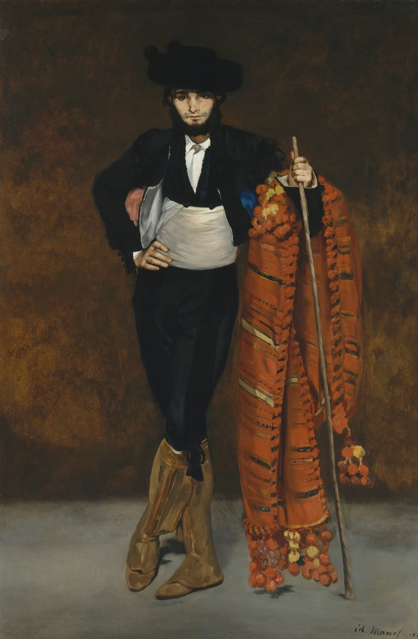 Ung mann i kostyme til en majo, 1863. av Édouard Manet
