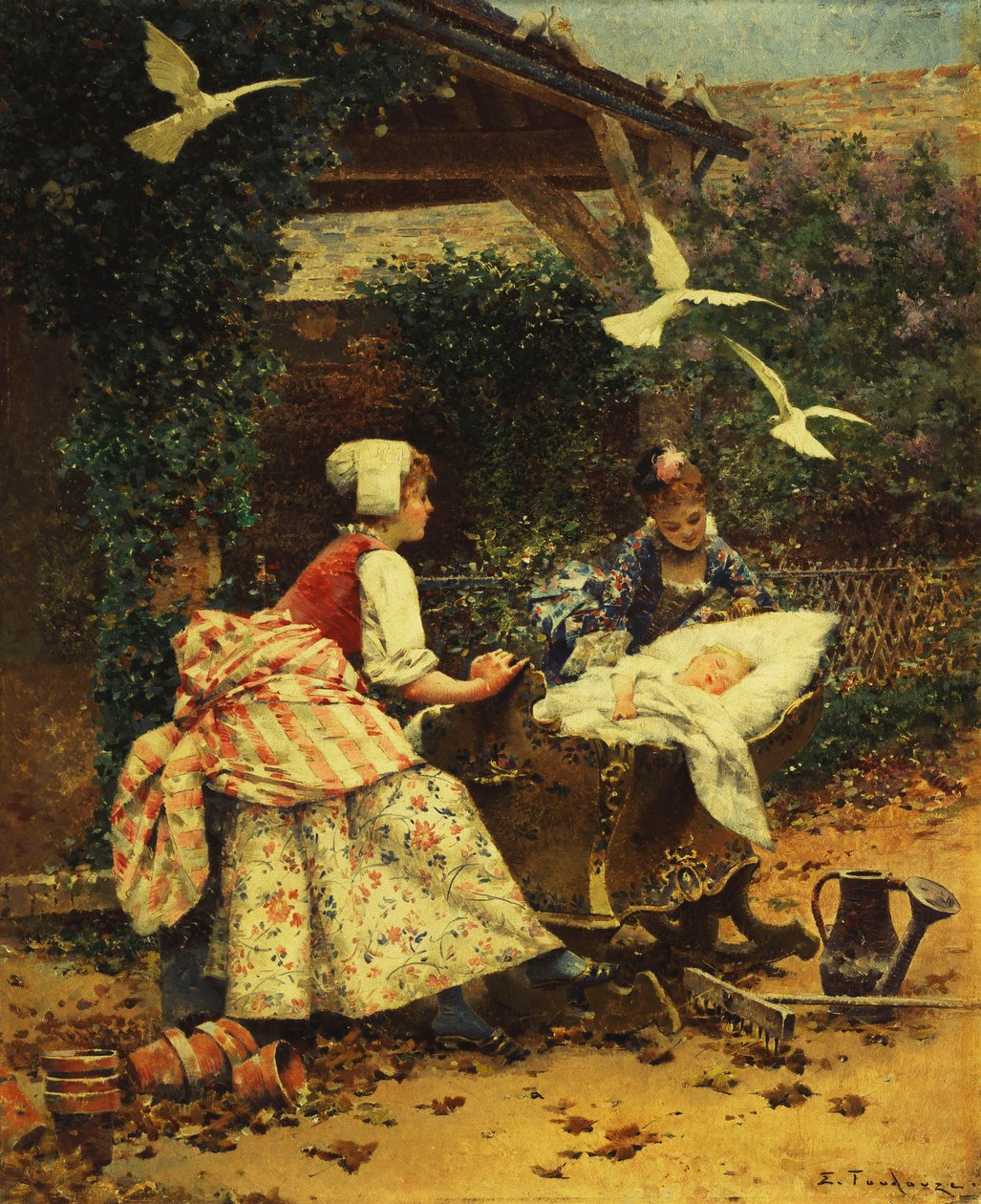 Fredelig søvn, av Edouard Toudouze