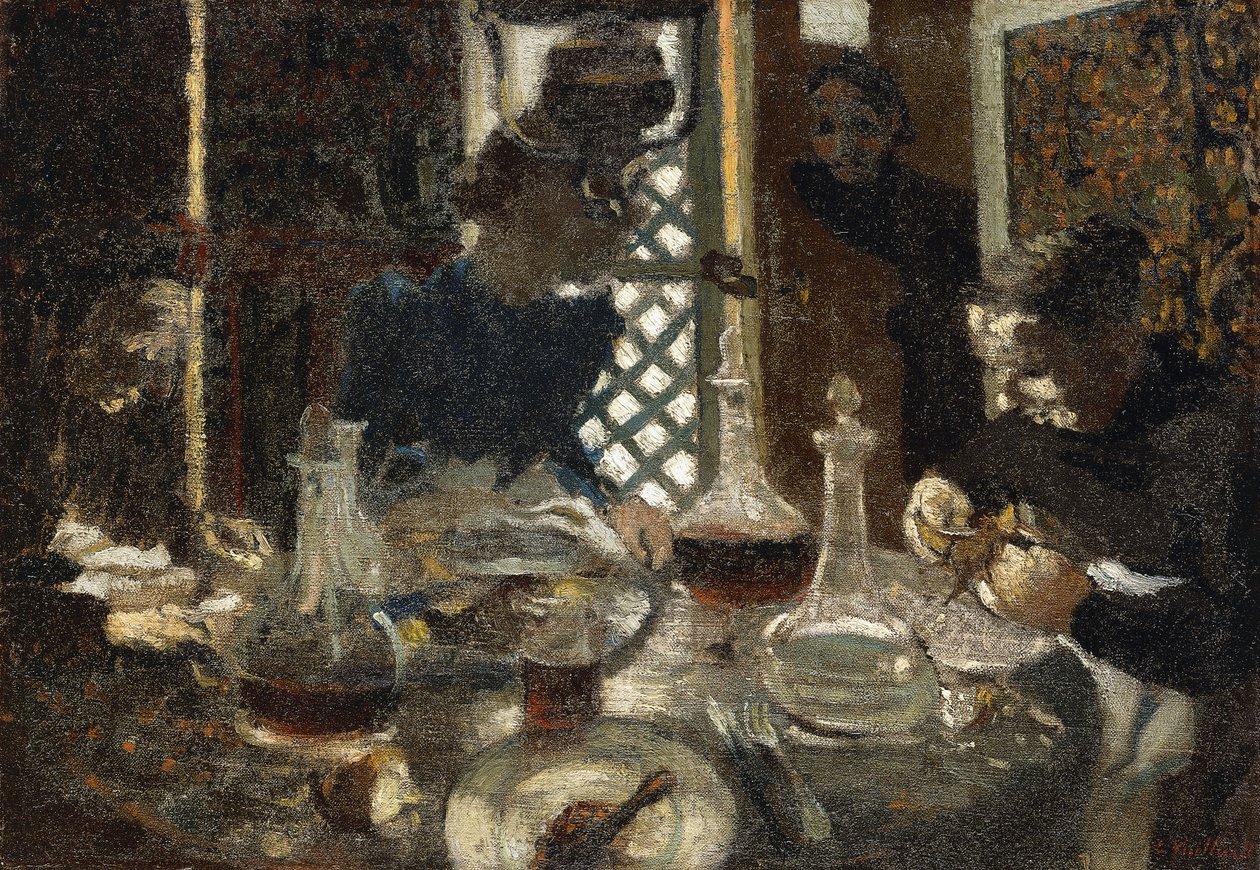 Et bord av Edouard Vuillard