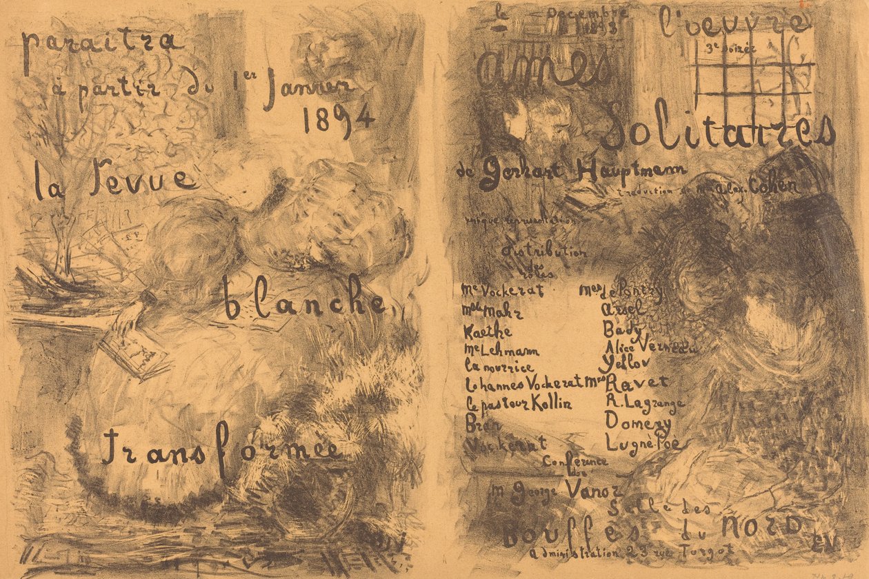 ensomme sjeler av Edouard Vuillard