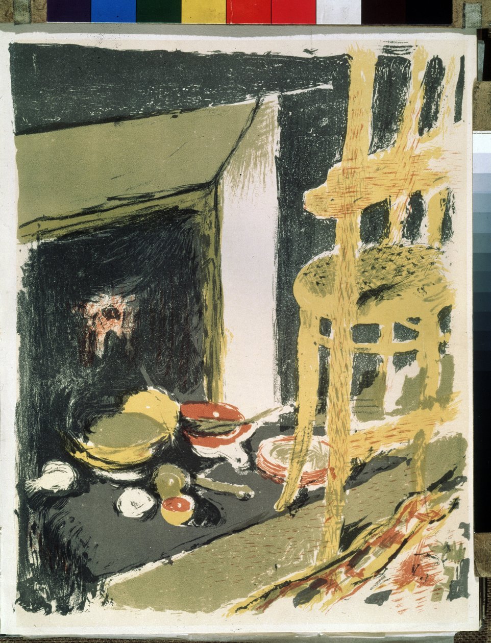 Ved hjemmets arnested av Edouard Vuillard