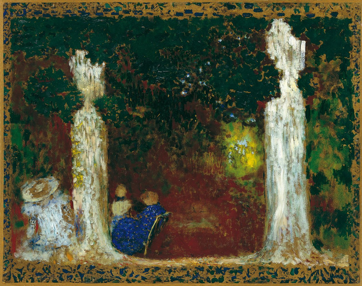 Under trærne, 1897-1898 av Edouard Vuillard