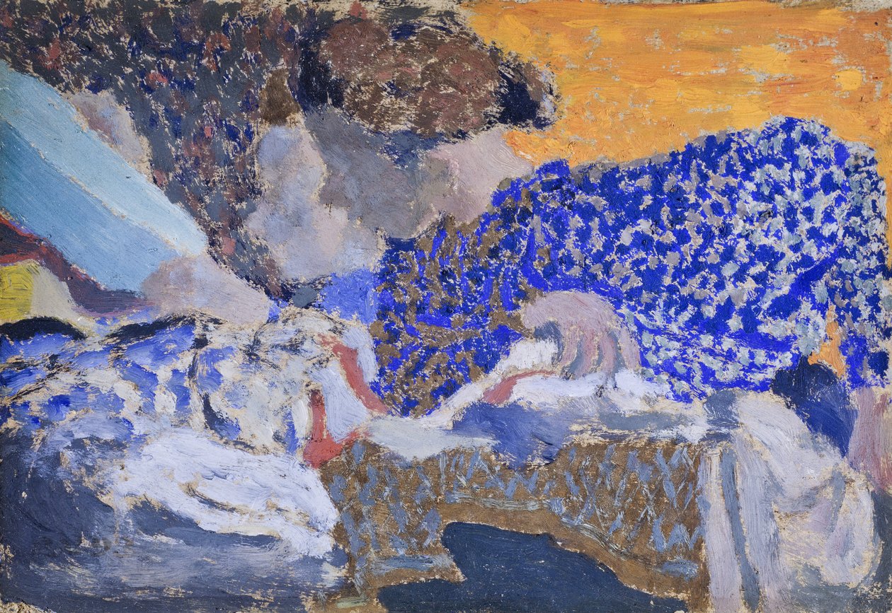 To arbeidere på syverkstedet av Edouard Vuillard