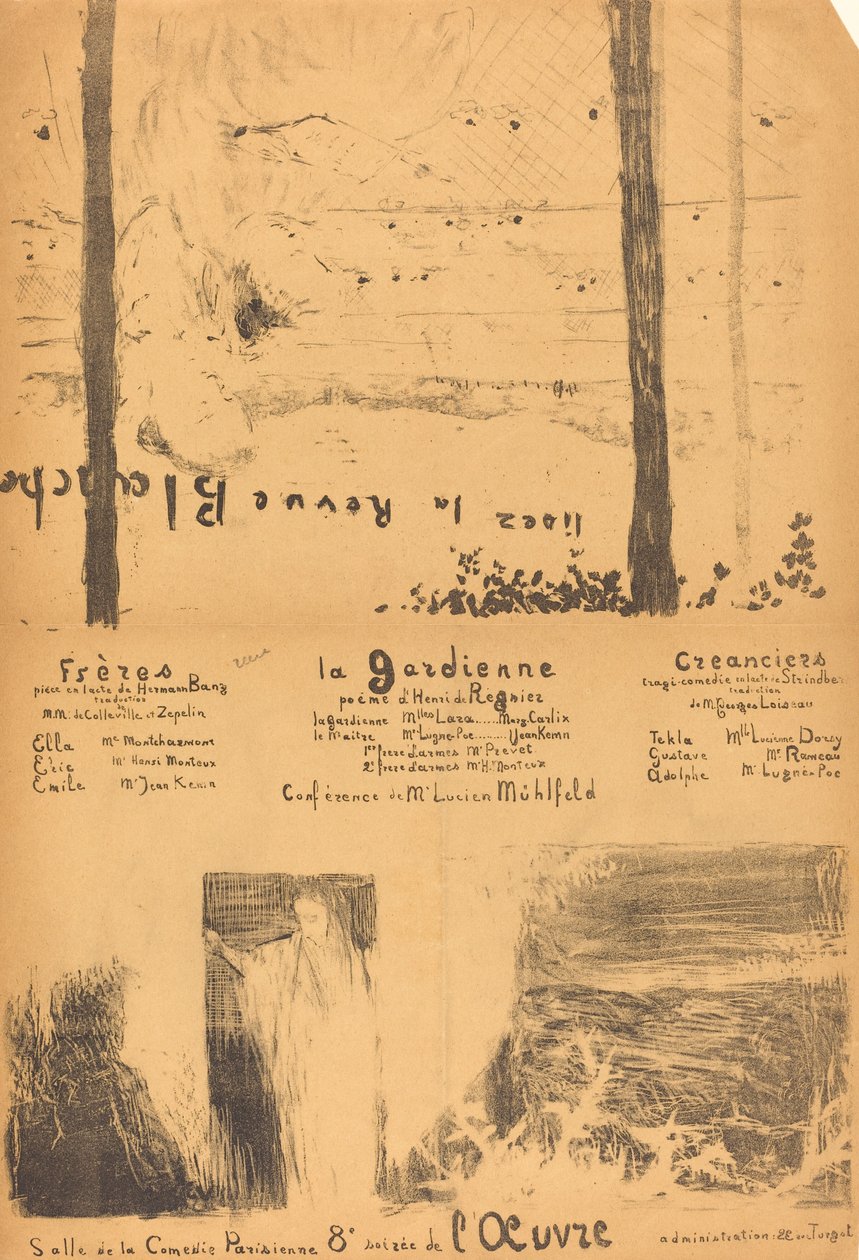 Brødre; Vergen; Kreditorer av Edouard Vuillard