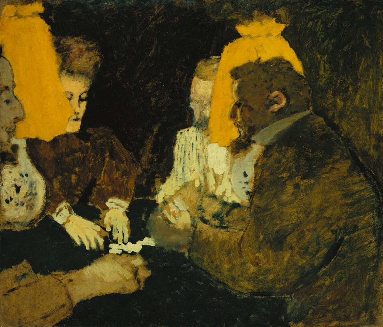 Spill av kort av Edouard Vuillard