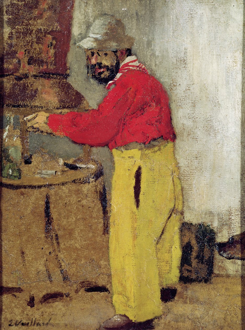 Henri de Toulouse-Lautrec ved Villeneuve sur Yonne, 1898 av Edouard Vuillard