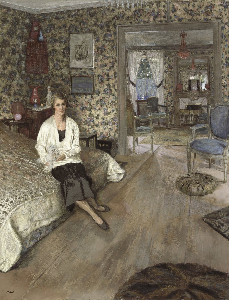Grevinne Marie-Blanche de Polignac, 1928-1932 av Edouard Vuillard
