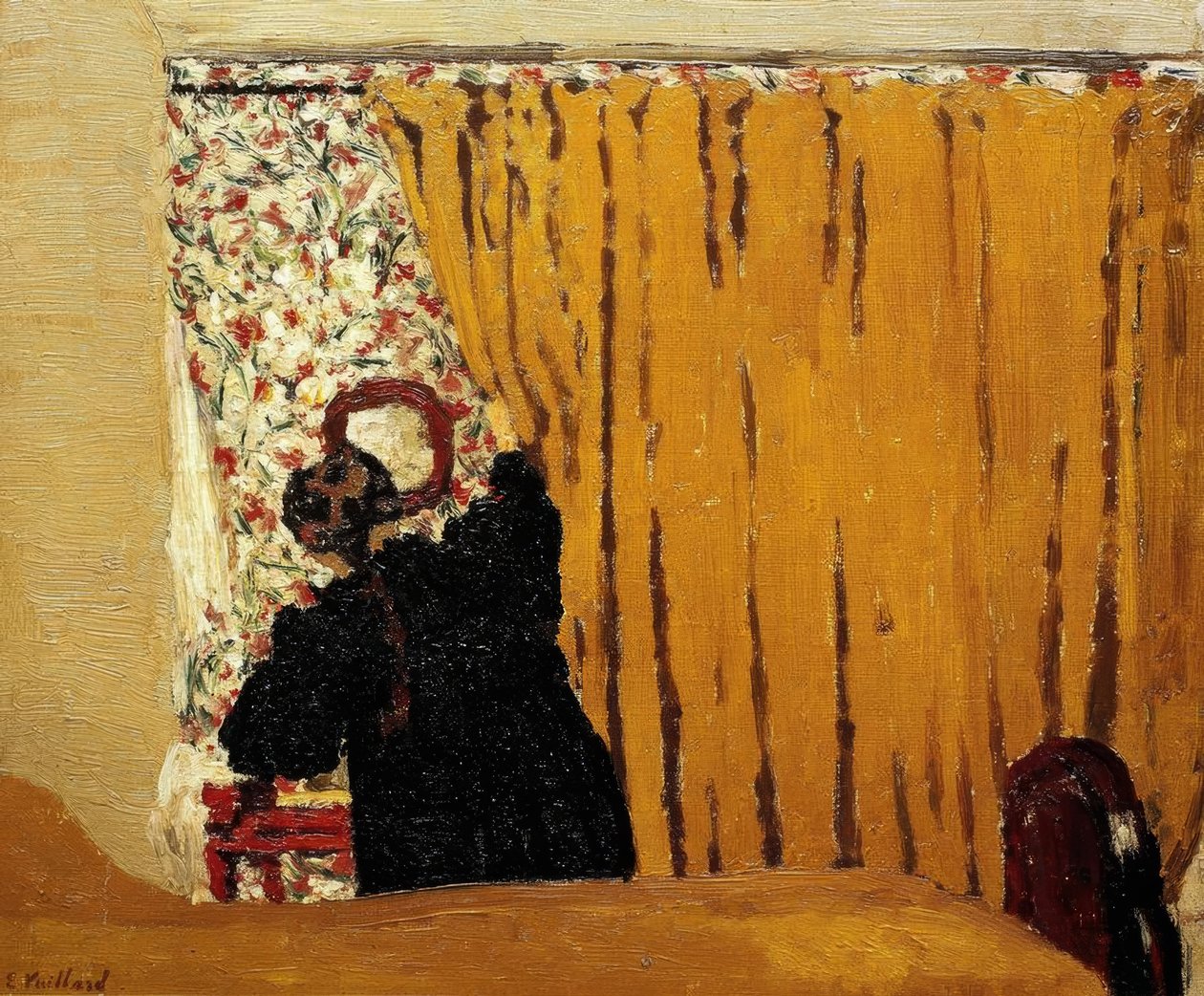 Det gule teppet / 1893 av Edouard Vuillard