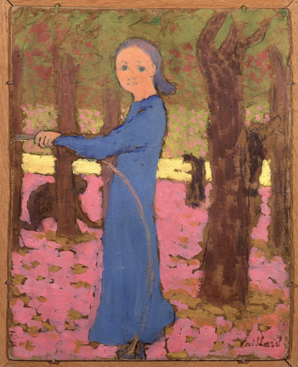 Piken med bøylen, ca 1891. av Edouard Vuillard