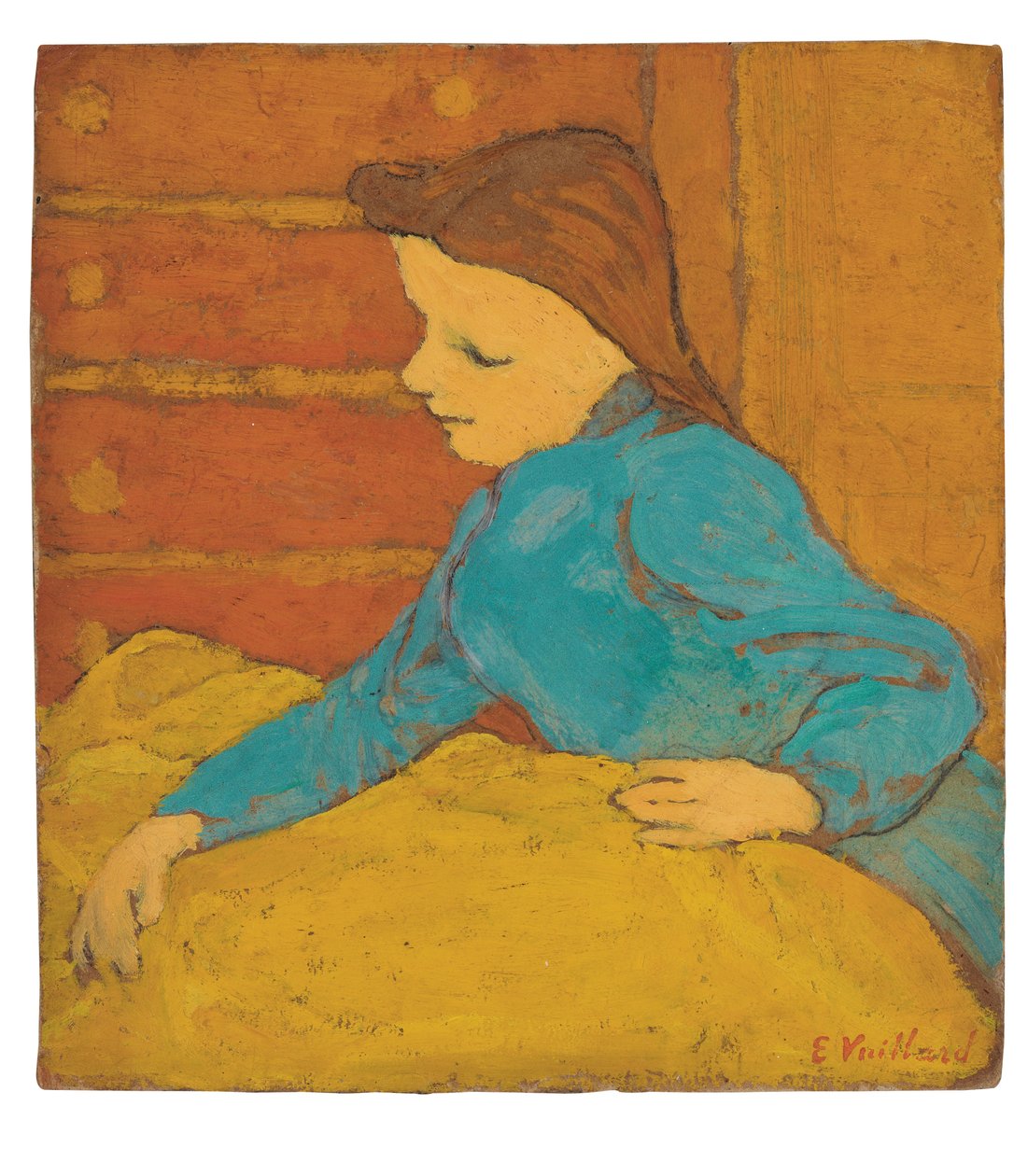 Den lille hånden, 1891-92 av Edouard Vuillard