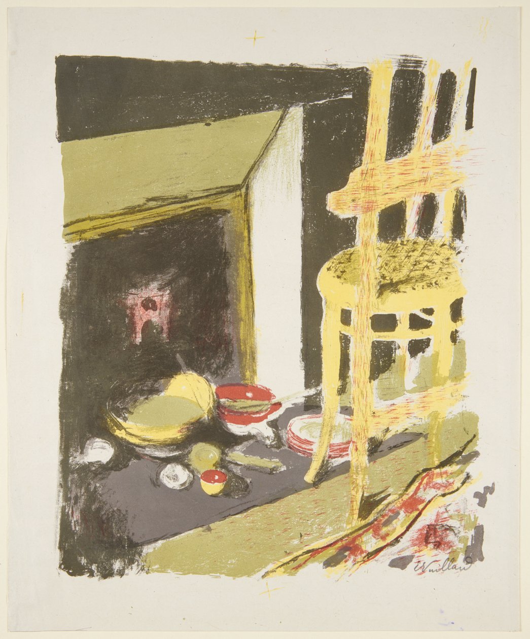 Landschaften und Innenräume: Der Herd av Edouard Vuillard