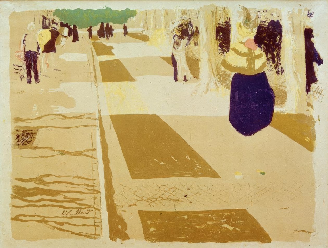 Alléen av Edouard Vuillard