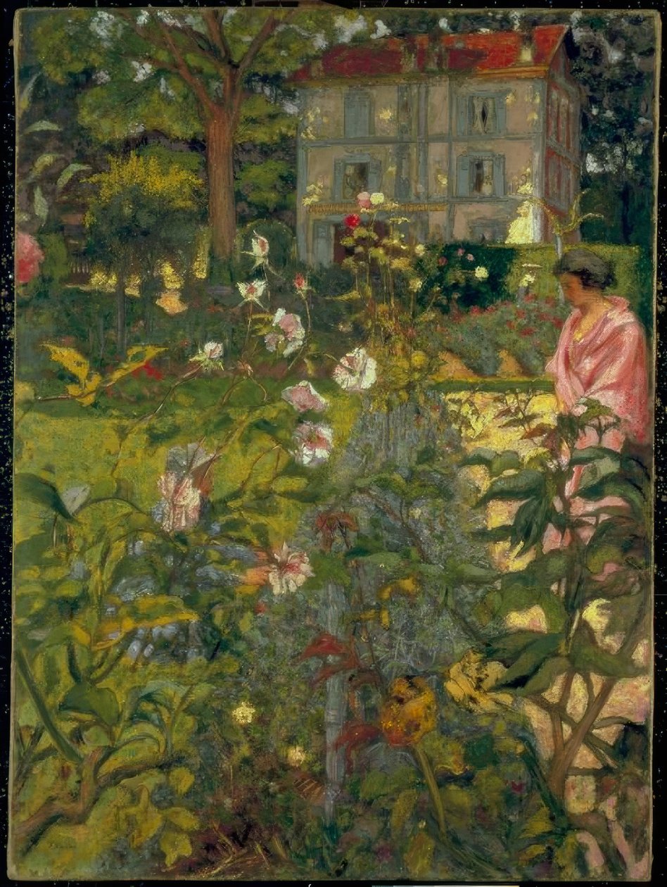 Vaucresson-hagen av Edouard Vuillard