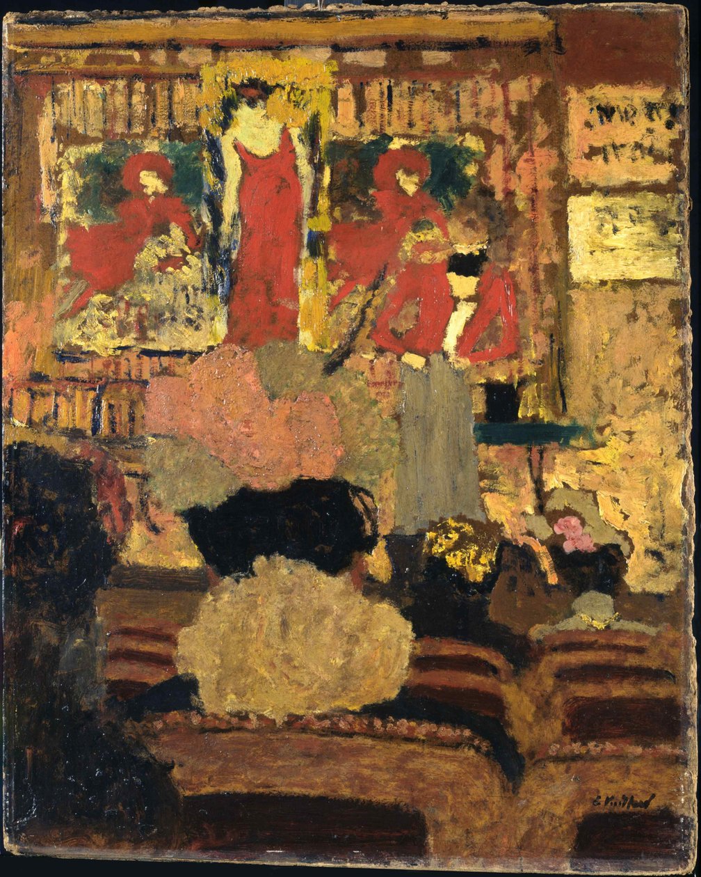 The Illusionist Number, ca. 1895. av Edouard Vuillard