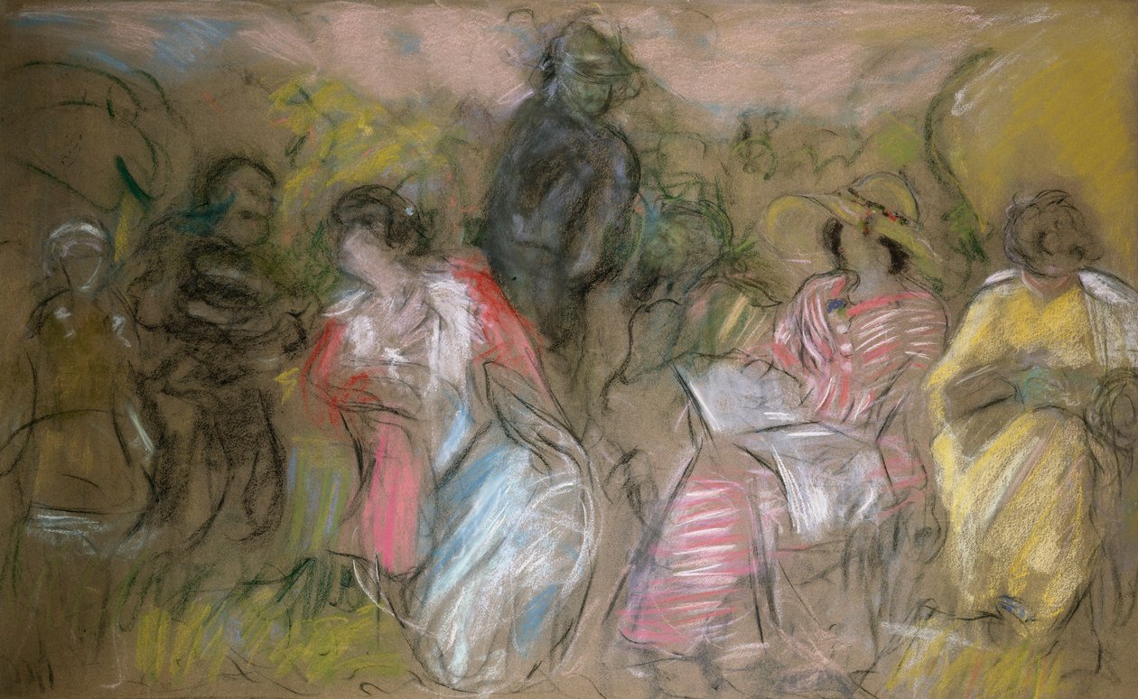 The Clayes Park, ca. 1910 av Edouard Vuillard