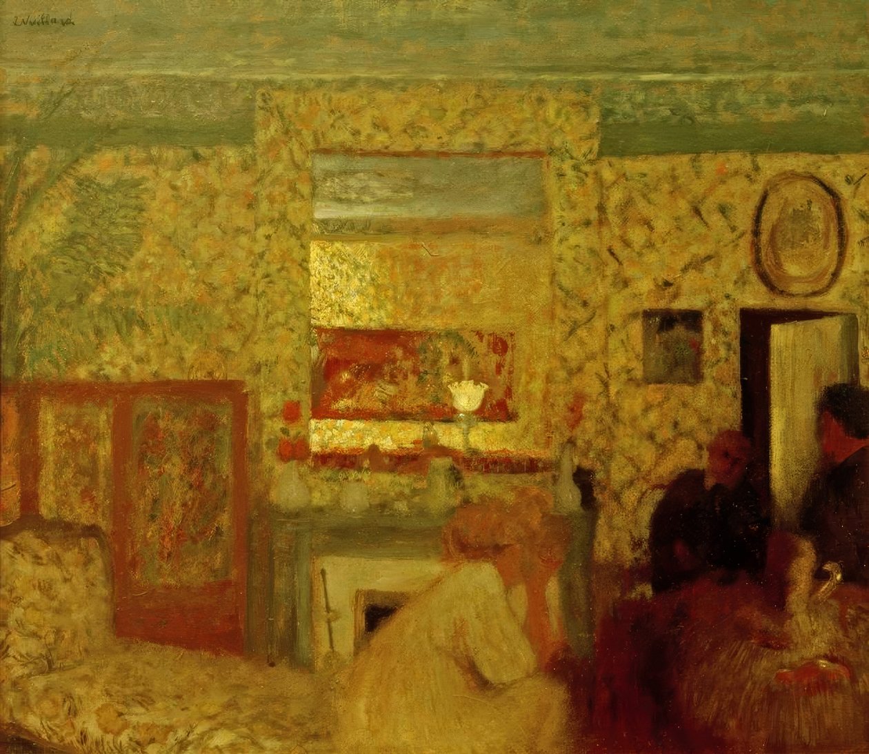 Natansons lounge, rue Saint-Florentin av Edouard Vuillard