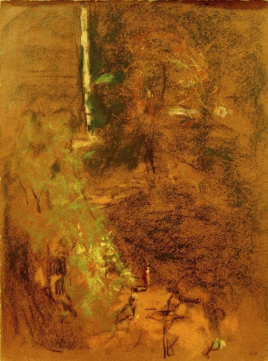 Vintimilleplassen i morgentåka av Edouard Vuillard